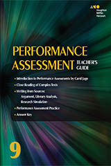 1 Year Digital Performance Assessment Teacher Access Online Grade 9