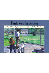 Leveled Reader 6pk amarillo (yellow) Pinto va a la escuela (Lucky Goes to Dog School)