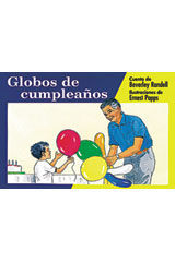 Leveled Reader 6pk azul (blue) Globos de cumplea&amp;ntilde;os (Birthday Balloons)