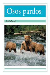 Leveled Reader 6pk turquesa (turquoise) Osos pardos (Brown Bears)