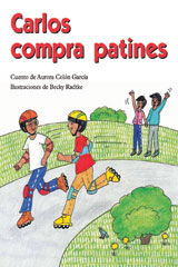 Individual Student Edition morado (purple) Carlos compra patines (Carlos Buys Skates)