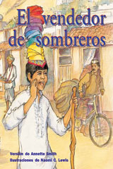 Leveled Reader 6pk morado (purple) El vendedor de sombreros (Peddler Caps)