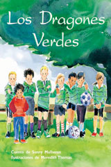 Leveled Reader 6pk morado (purple) Los Dragones Verdes (The Green Dragons)