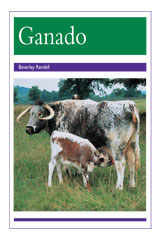 Leveled Reader 6pk morado (purple) Ganado (Cattle)