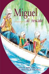 Leveled Reader 6pk anaranjado (orange) Miguel al rescate (Mitch to the Rescue)